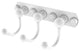 Prestige Skyline 3 Position Multi Hook, Matte White
