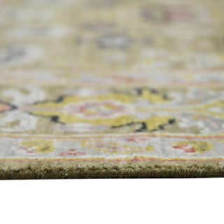 Bristol Harrow Area Rug, Gold, 9' x 12', Bordered