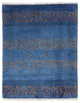 Navy Blue Persian Hand Knotted Gabbeh 2'2"x2'9"