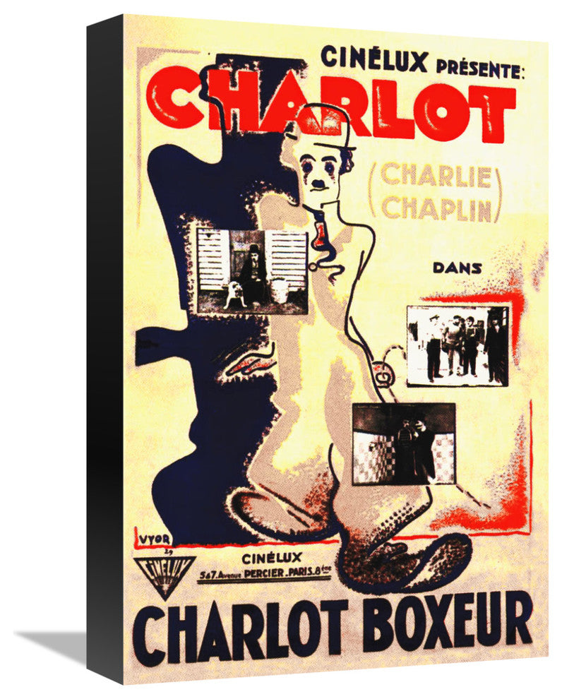 Charlie Chaplin, French, The Champion, 1915, 11x16