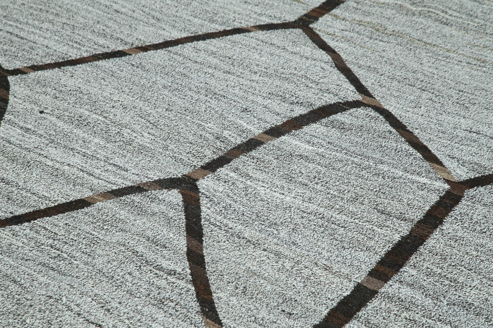 Rug N Carpet - Hand-knotted Turkish 7' 11'' x 10' 8'' Unique Wool Kilim Rug
