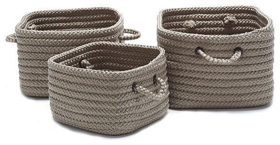 Colonial Mills Basket Simply Home Shelf Storage Cafe Tostado Square