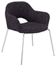 Modern Contemporary Kitchen Dining Armchair Black