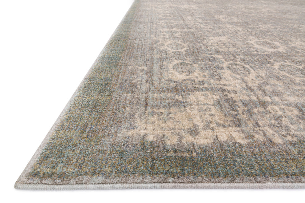 Loloi Anastasia Rug, Grey/Sage, 13'x18'