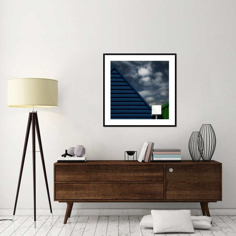 "Water Collector" Framed Digital Print by Gilbert Claes, 38"x38"