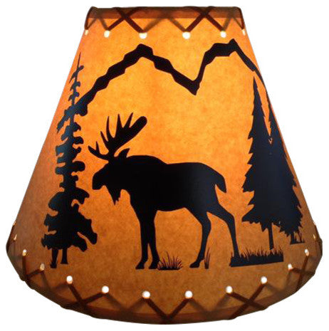 9" Diameter Moose Shade