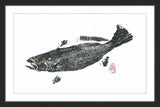 "Speckled Trout" Framed Painting Print, 24"x16"