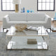 Modus Jasper Square Coffee Table in White