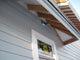 Galvanized Exterior Side Wall Cap, 8 Inch, With Damper Only