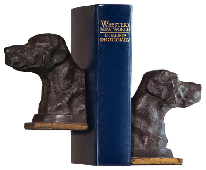 Lab Bookends, Set of 2, Bronze