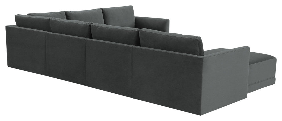 Willow Charcoal Modular Large Chaise Sectional