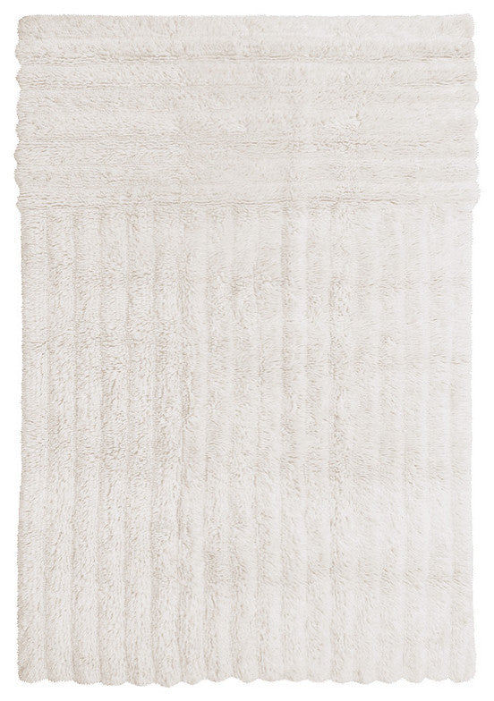 Woolable rug Dunes - Sheep White