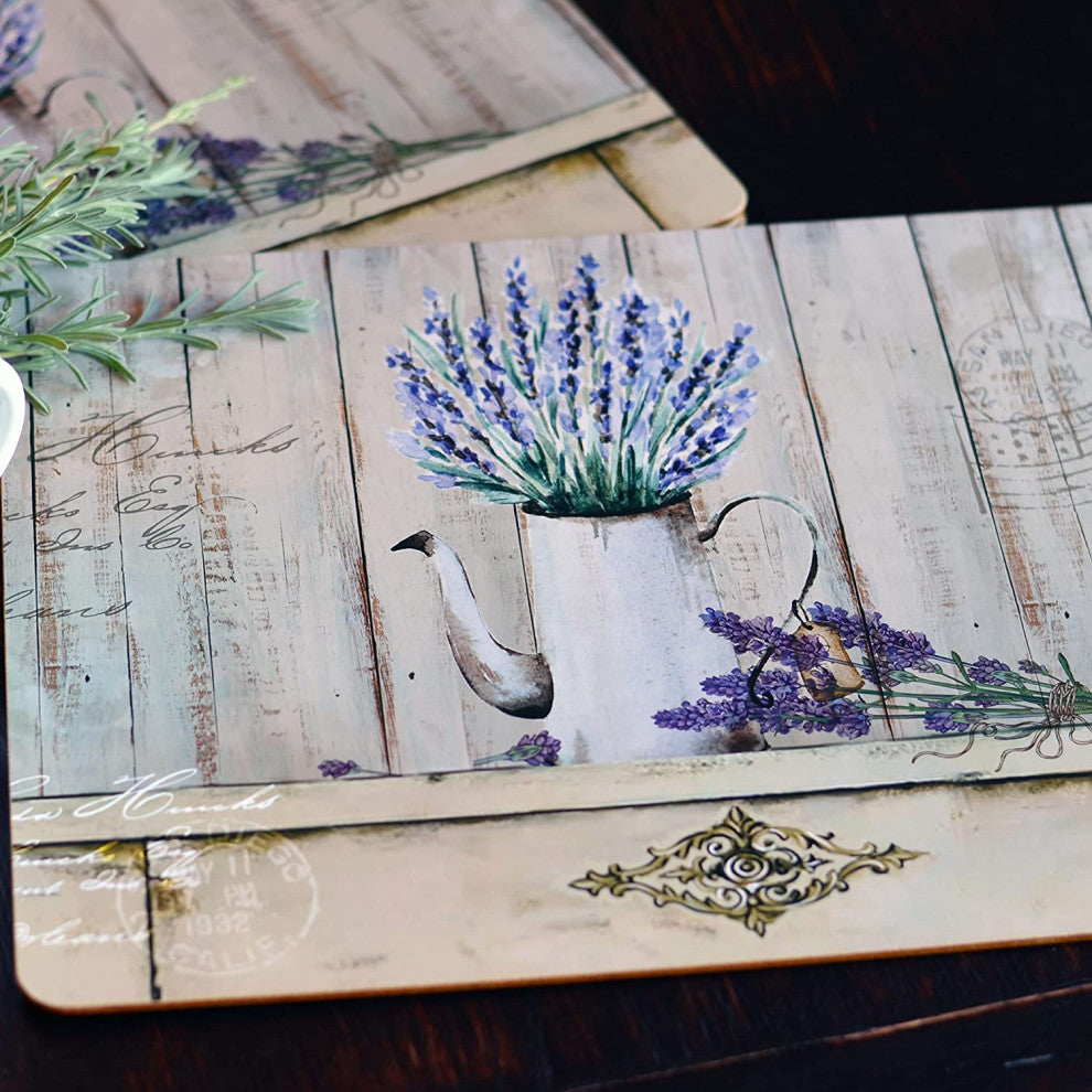 Lavender 15.75 " Cork Placemats