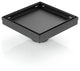 6 Inch 304 Stainless Steel Square Linear Shower Floor Drain in Matt Black
