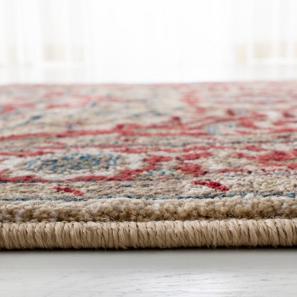 Safavieh Lauren Ralph Lauren Collection LRL1298 Rug, Red/Beige, 2'2"x10'