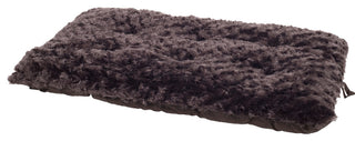 Lavish Cusion Pillow Furry Pet Bed, X-Large, Chocolate