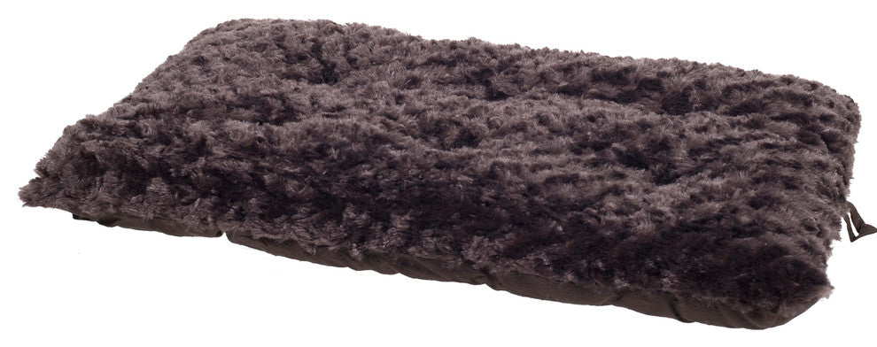 Lavish Cusion Pillow Furry Pet Bed, X-Large, Chocolate