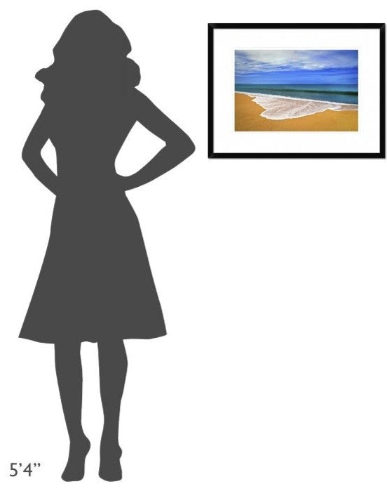 "Room For Thoughts" Framed Digital Print by Nanouk El Gamal, 26"x20"