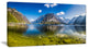 "Crystal Clear Mountain Lake in Alps" Landscape Wall Art, 32"x16"