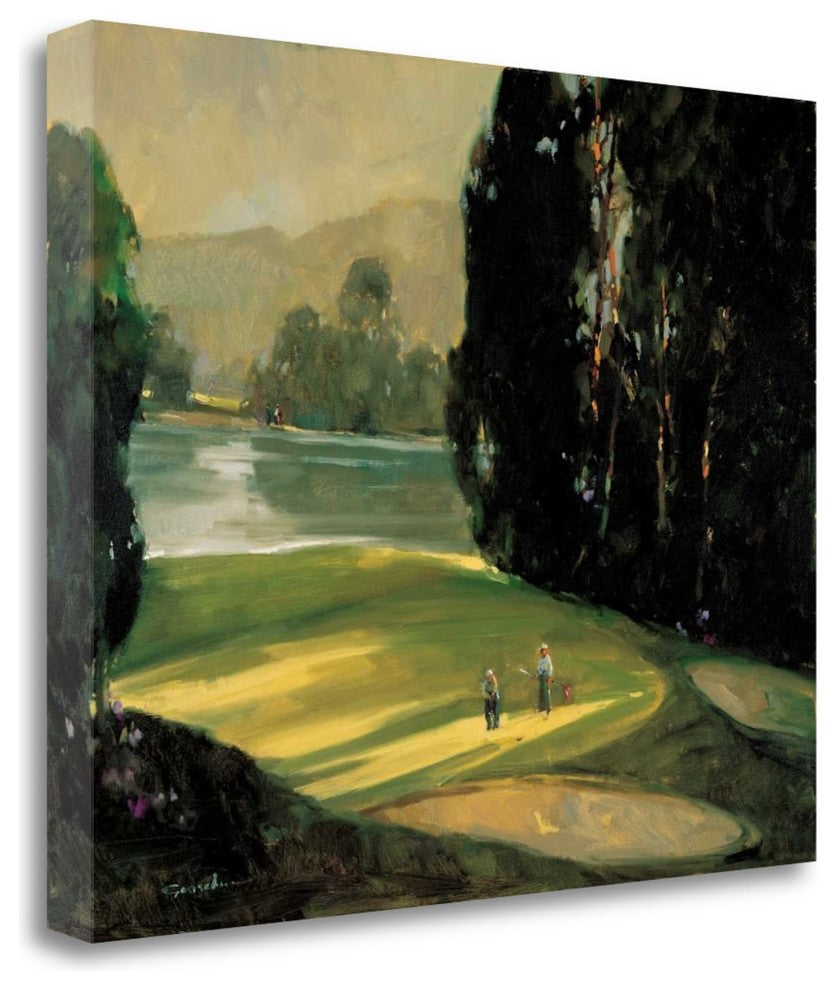 "Putt For Par" By Ted Goerschner, Giclee Print on Gallery Wrap Canvas