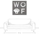 Designs Direct Creative Group Woof  36x36 Canvas Wall Art