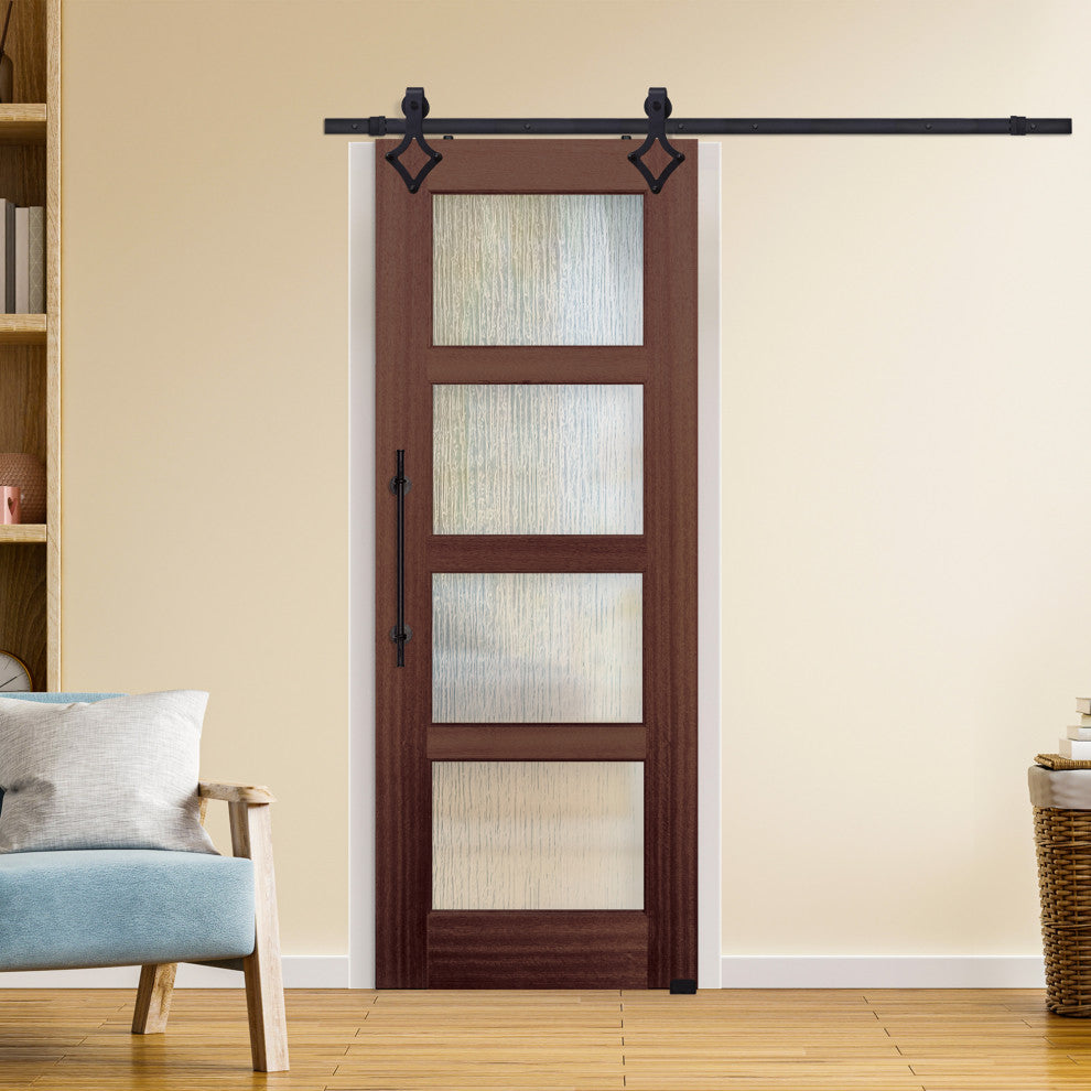 4 Lite Continental TDL 96" Door, 30"x96"