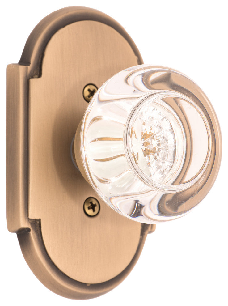 Palladian Plate Privacy Set - 2-3/8"