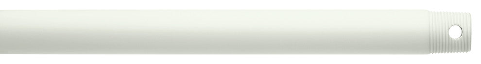 Fan Down Rod 48", Matte White
