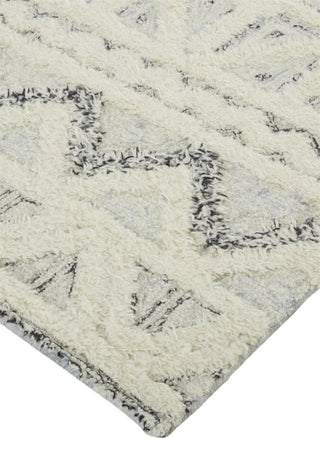 Weave & Wander Elika Blue/Ivory 10'x14' Hand Tufted Area Rug