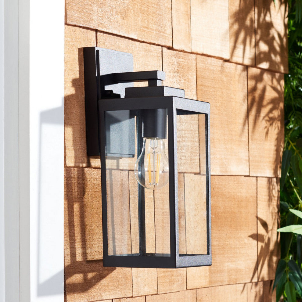Safavieh Rinnah Outdoor Wall Sconce Set of 2 Bronze