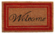 Calloway Mills Red Border Welcome Doormat, 24"x36"