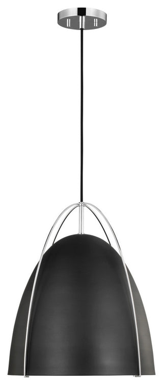 Norman 1-Light Pendant, Chrome