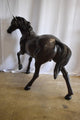 Lifesized Galloping Horse Bronze Statue  77" x 27" x 60"H