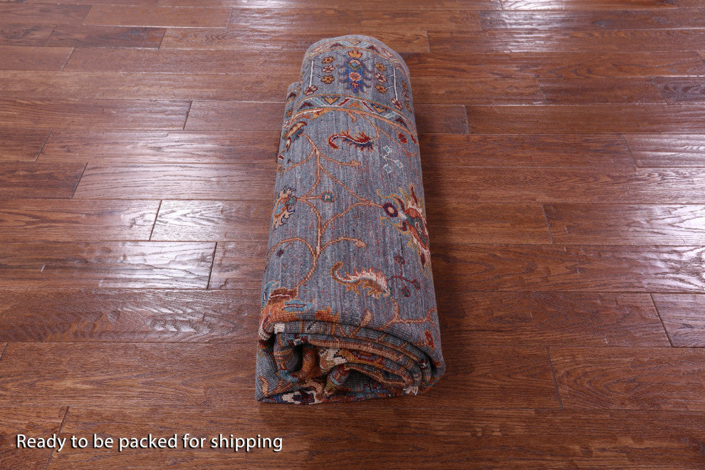 Hand Knotted Persian Tabriz Rug 5' 9" X 7' 9" Q9866