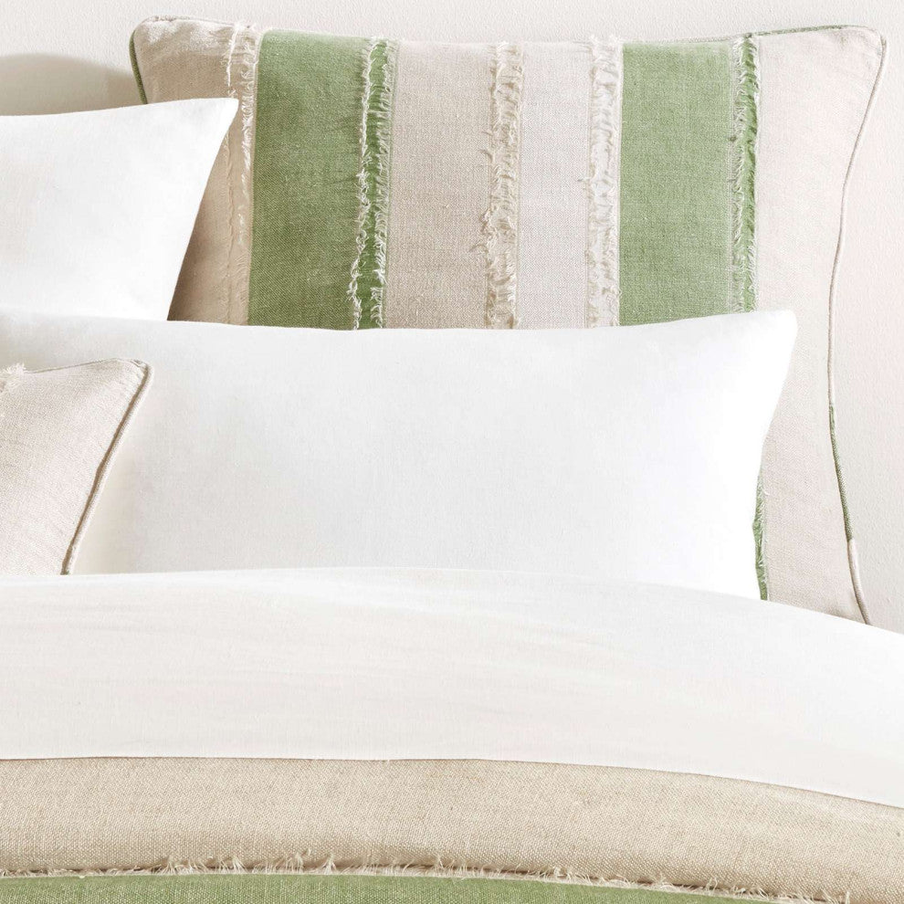 Moon Hills Linen Olive Sham, Standard