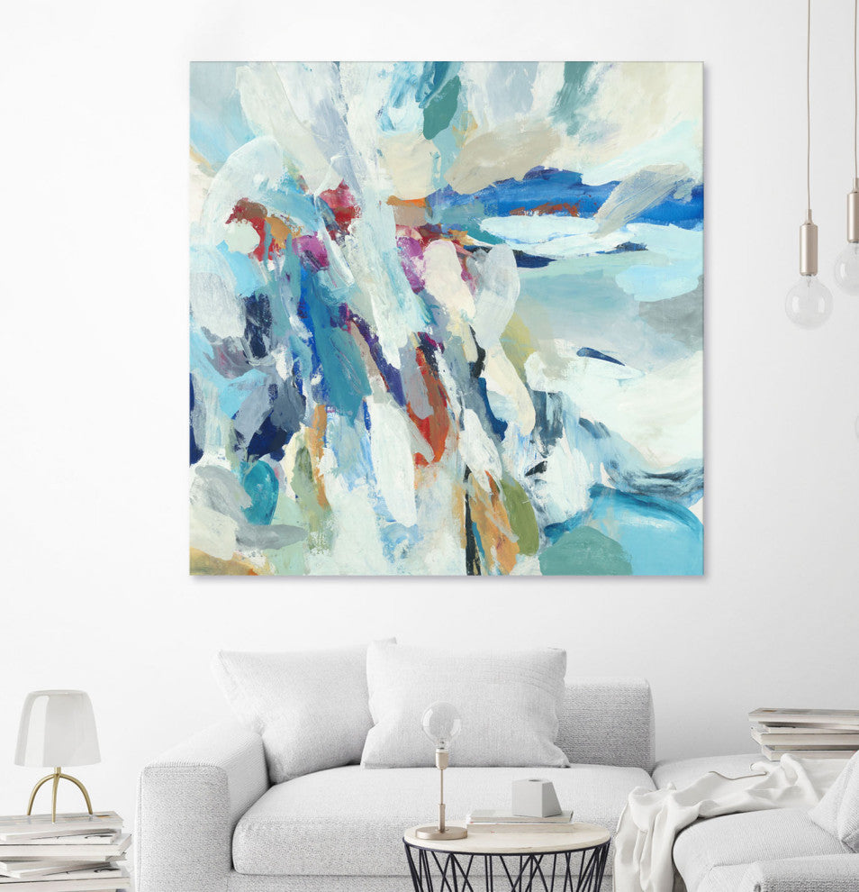 Joyous Expansion - 72 x 72 by Randy Hibberd