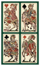 "Knights (Bauern Hochzeit Deck)" Print by Andreas Benedictus Gï¿½_bl, 15"x24"