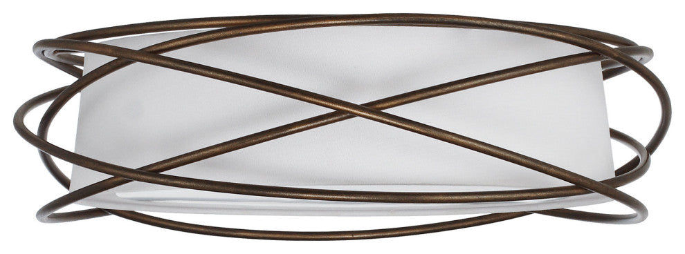 19.6 in. LED Flush-Mount Ceiling Lighting With Shade