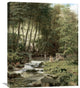 "An Alpine Lake Landscape" Artwork, 24"x30"