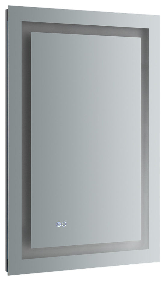Santo 24"x36" Bathroom Mirror With LED Lighting and Defogger