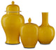 Imperial Yellow Temple Jar