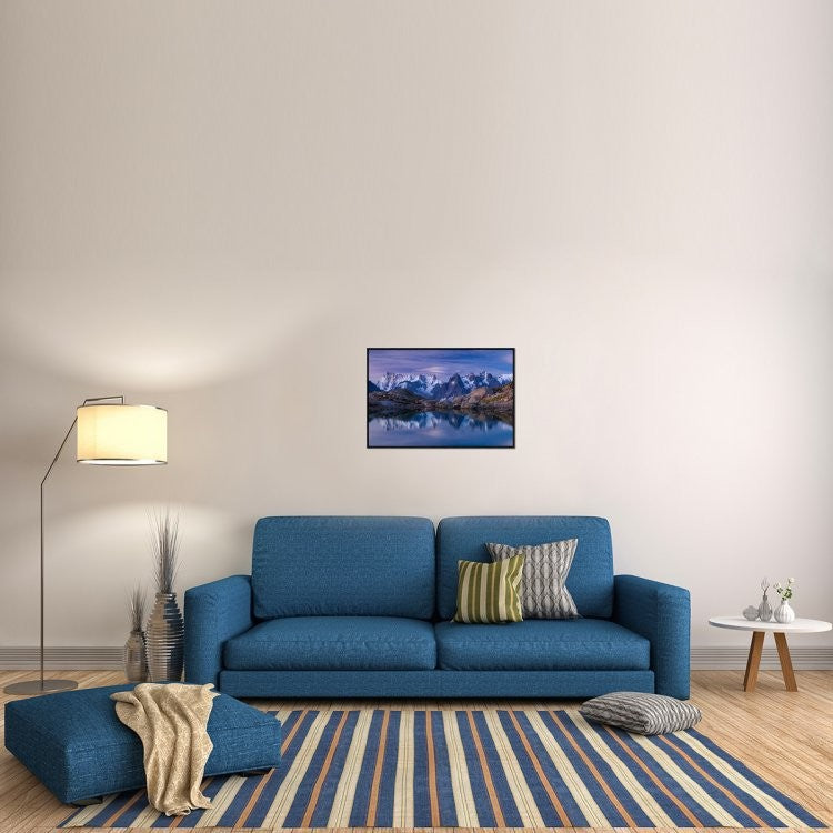 "Dreams Before The Dawn" Framed Canvas Giclee by Alexey Kharitonov, 31x21"