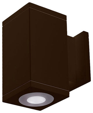 Cube Architectural 6" Ultra Narrow LED Wall-Light 4000K, Bronze