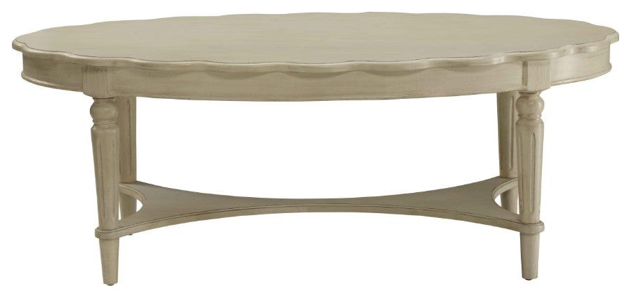 Acme Fordon Coffee Table Antique White
