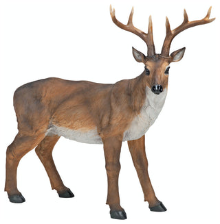 Standing Big Buck Statue