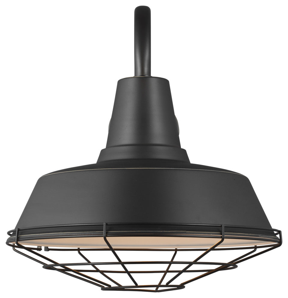 Barn Light Extra Large Cage, Antique Bronze