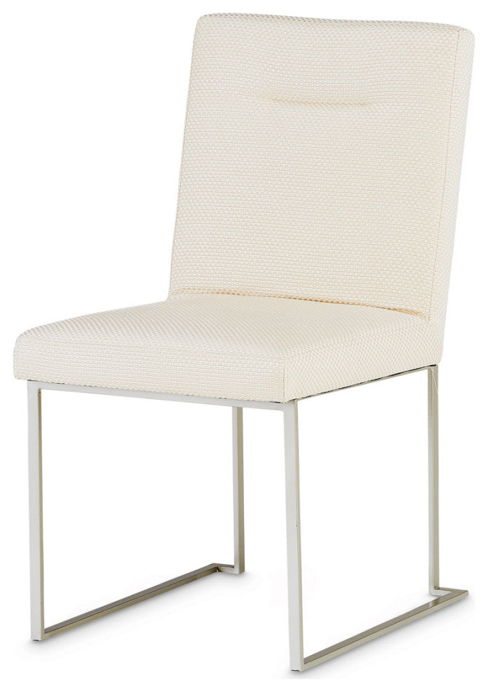 Laguna Ridge Side Chair, Brushed Silver