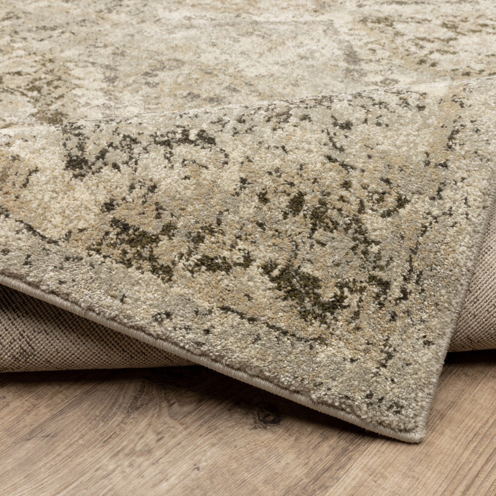 Oriental Weavers Florence Indoor Rug Ivory/ Grey 5'3" X 7'6"