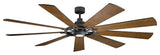 Kichler 300285DBK 85"Ceiling Fan, Distressed Black Finish