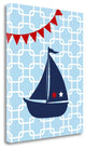 "Sailboat Chain Boy" By Tamara Robinson, Giclee Print on Gallery Wrap Canvas